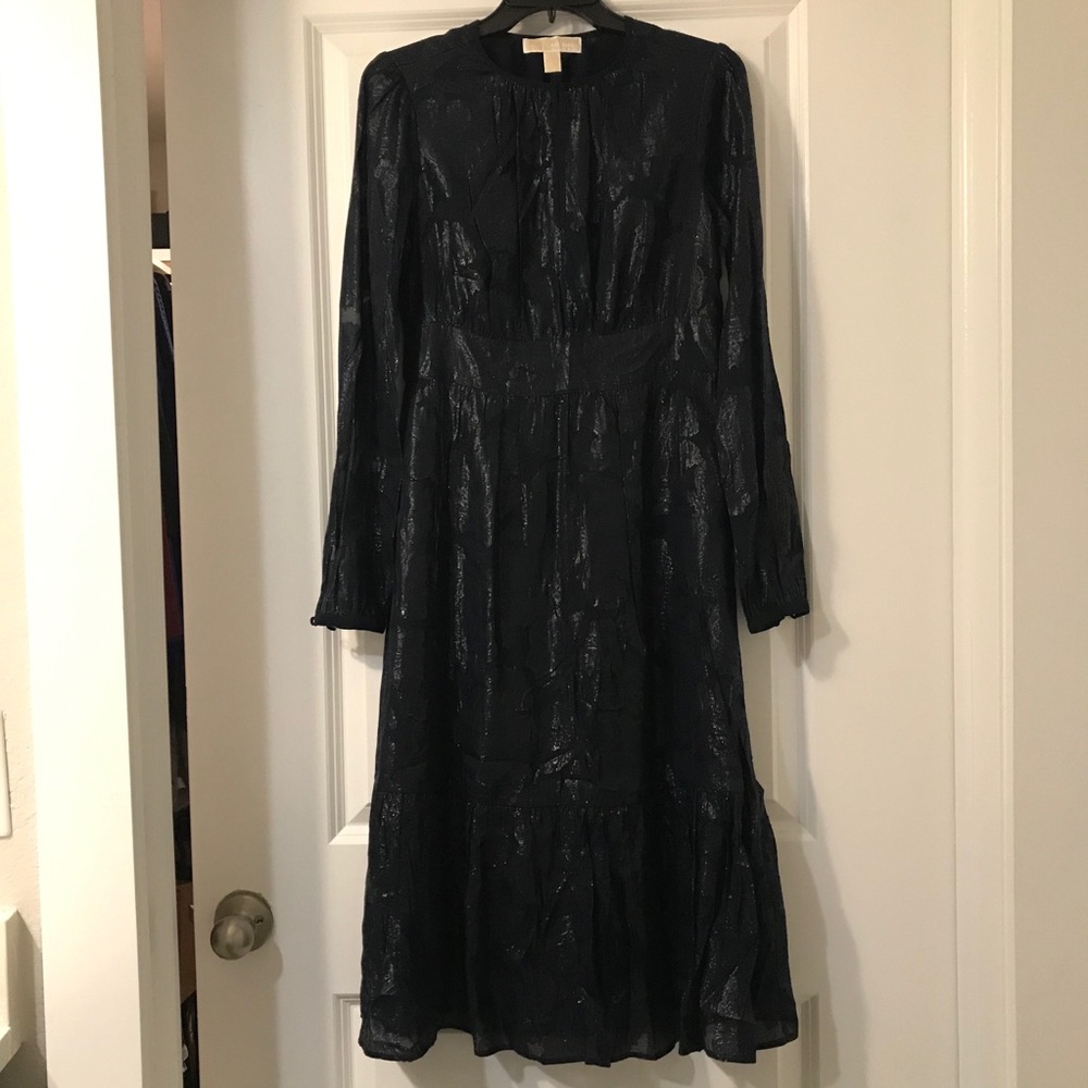 Michael Kors Shimmering Midi Dress